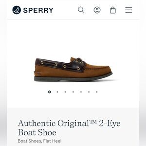 Sperry Men's Tan and Brown Original Boat Shoes
